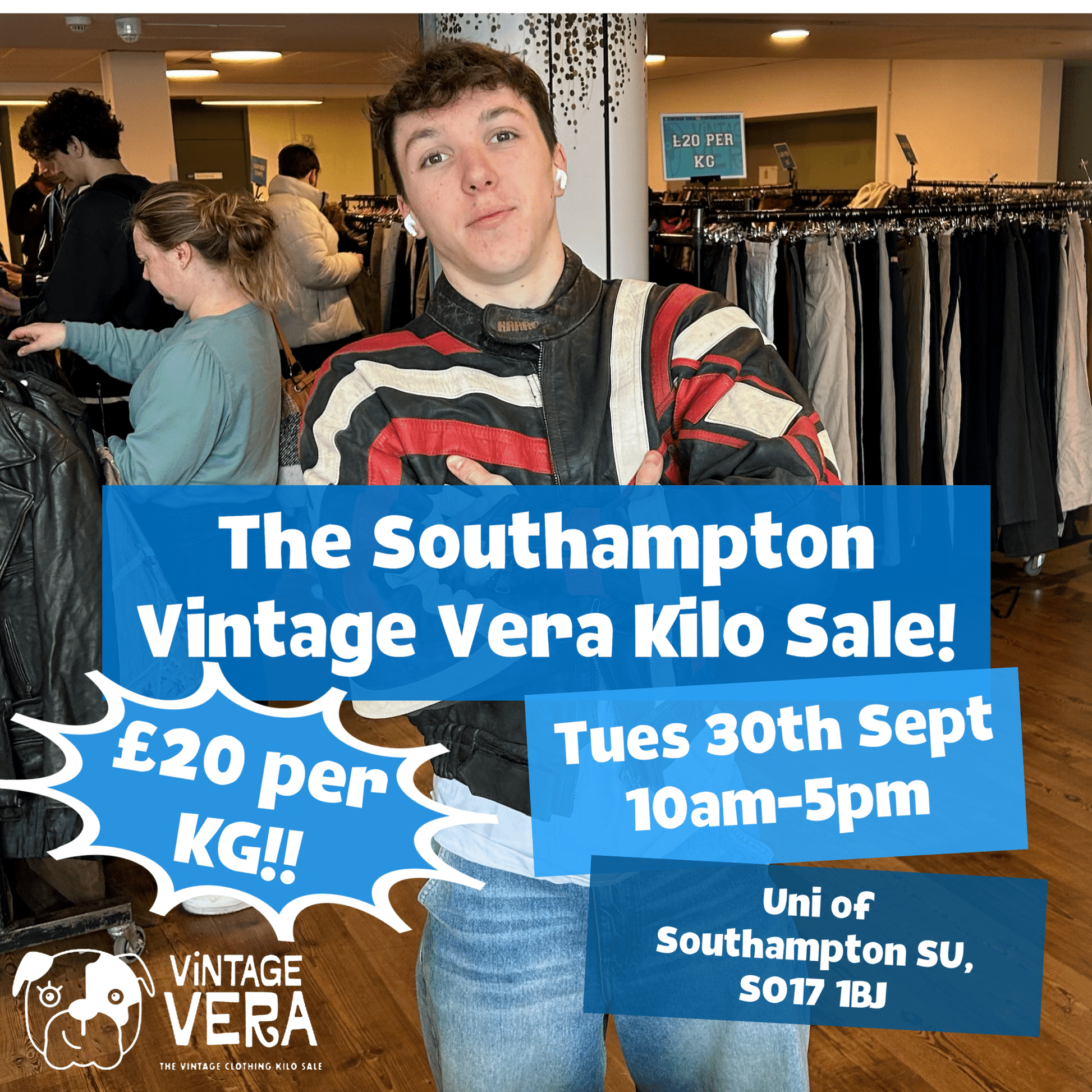 Southampton - Vintage Kilo Sale! 30th September - VintageVera
