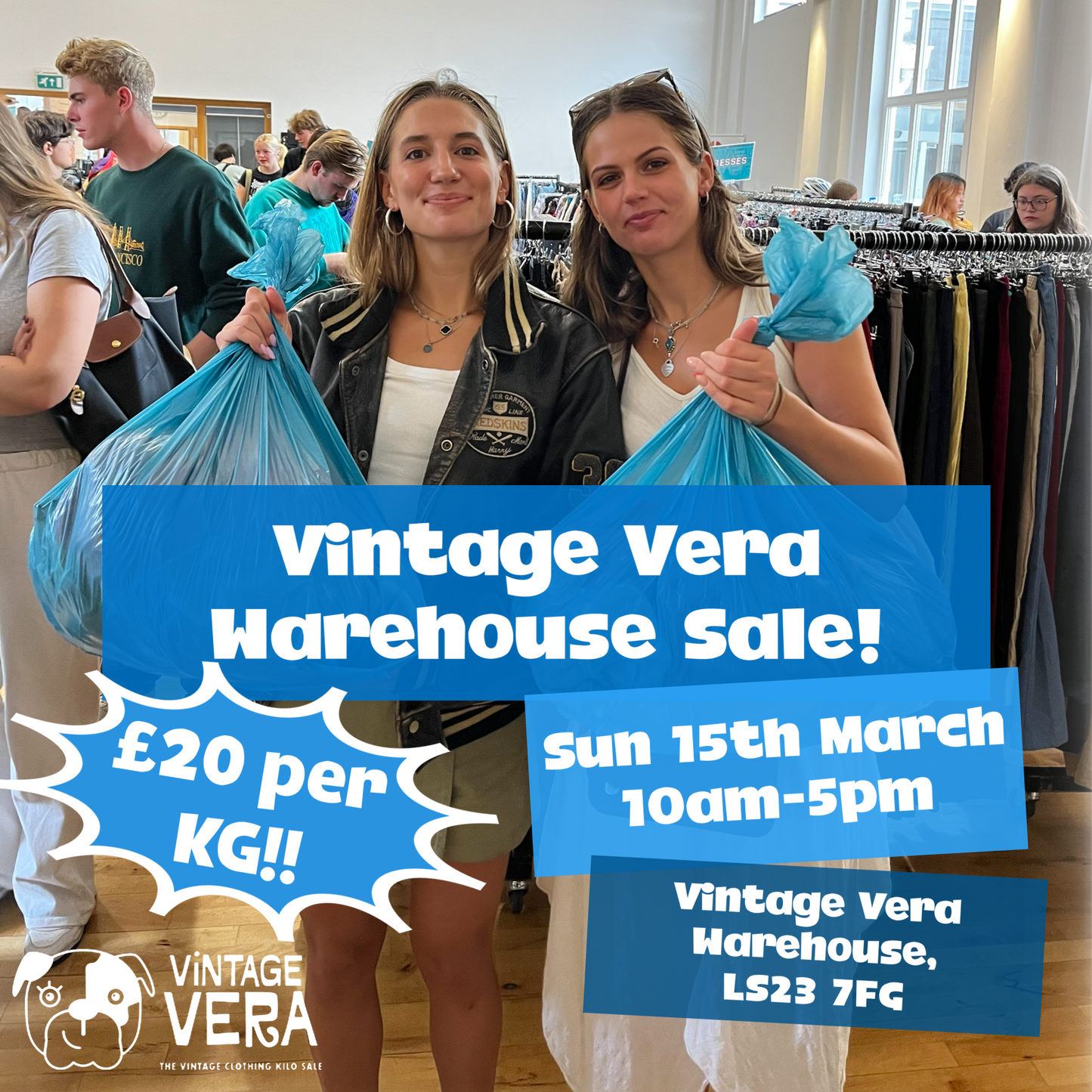 Wetherby - Warehouse Vintage Kilo Sale! 15th March - VintageVera