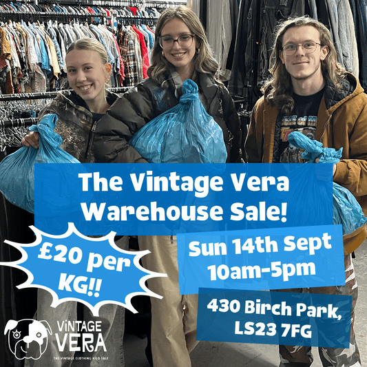 Wetherby - Warehouse Vintage Kilo Sale! 2nd March - VintageVera