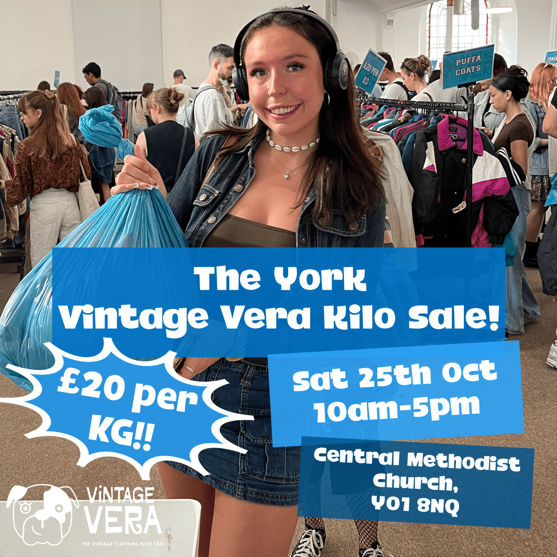 York - Vintage Kilo Sale! 25th October - VintageVera