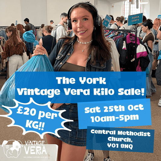 York - Vintage Kilo Sale! 25th October - VintageVera