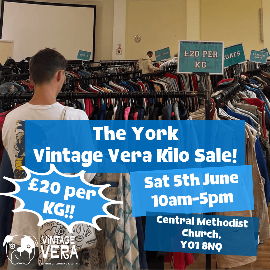 York - Vintage Kilo Sale! 5th July - VintageVera