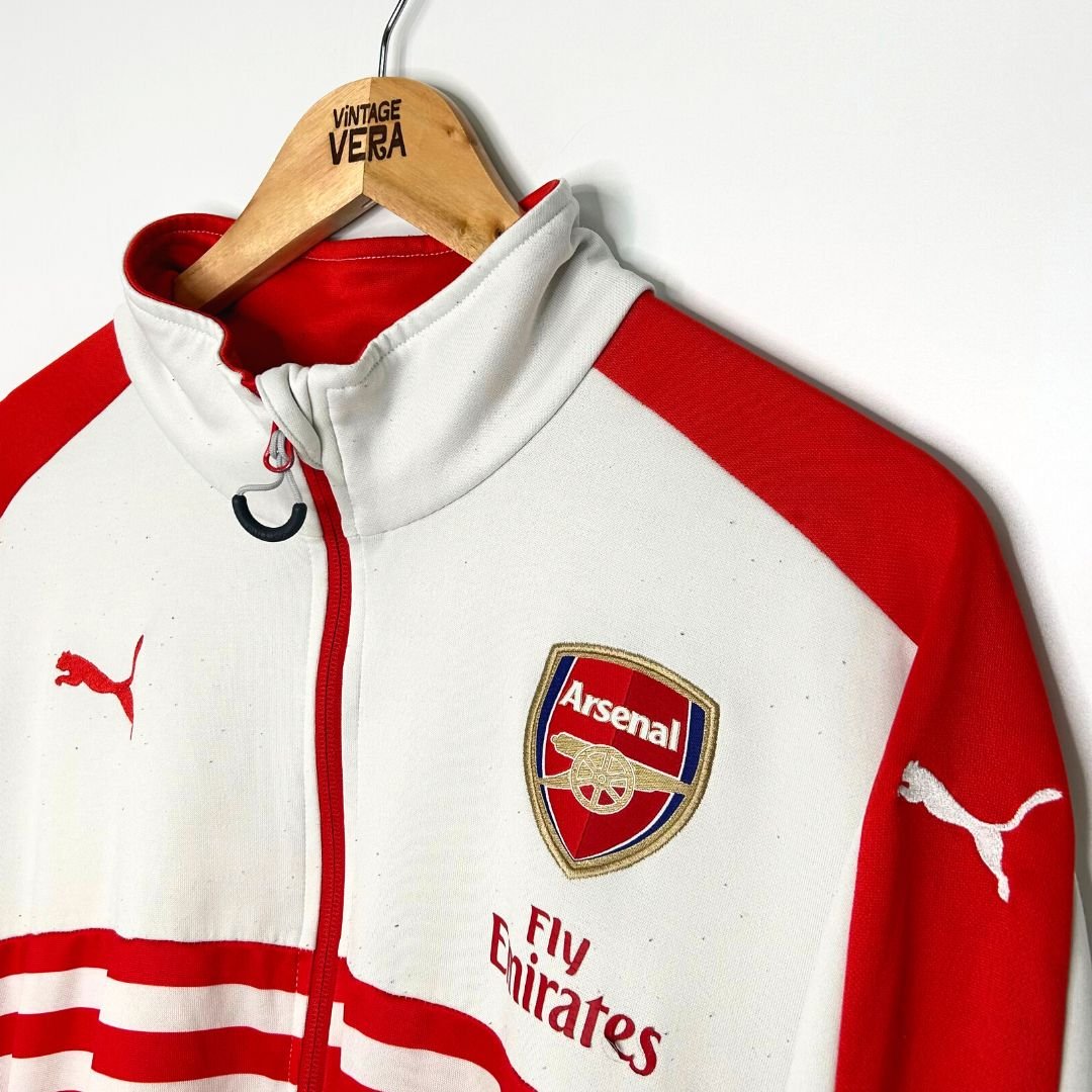 2014/2015 Arsenal Puma Track Jacket - VintageVera