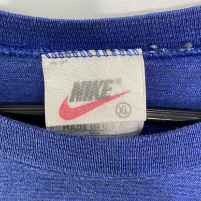 90s Blue Striped Nike T - VintageVera