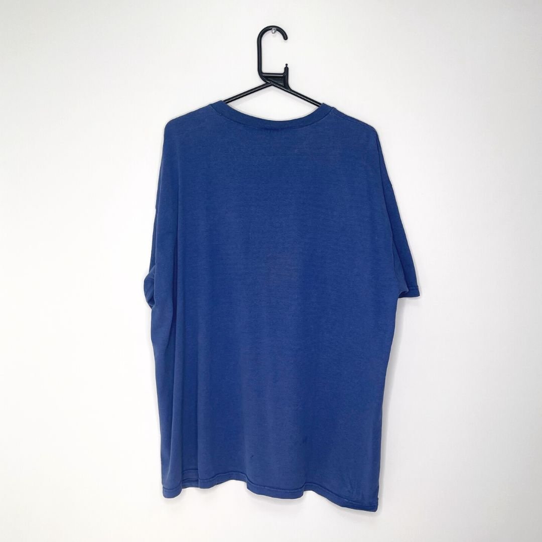 90s Blue Striped Nike T - VintageVera