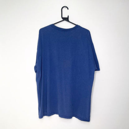 90s Blue Striped Nike T - VintageVera