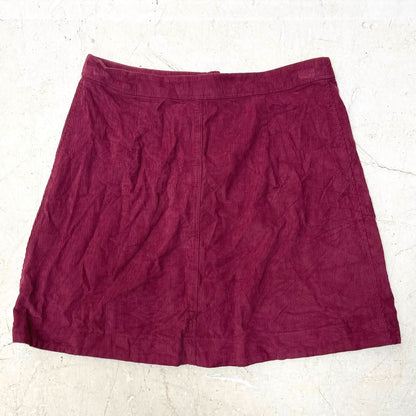 Abercrombie & Fitch Burgundy Skirt - VintageVera