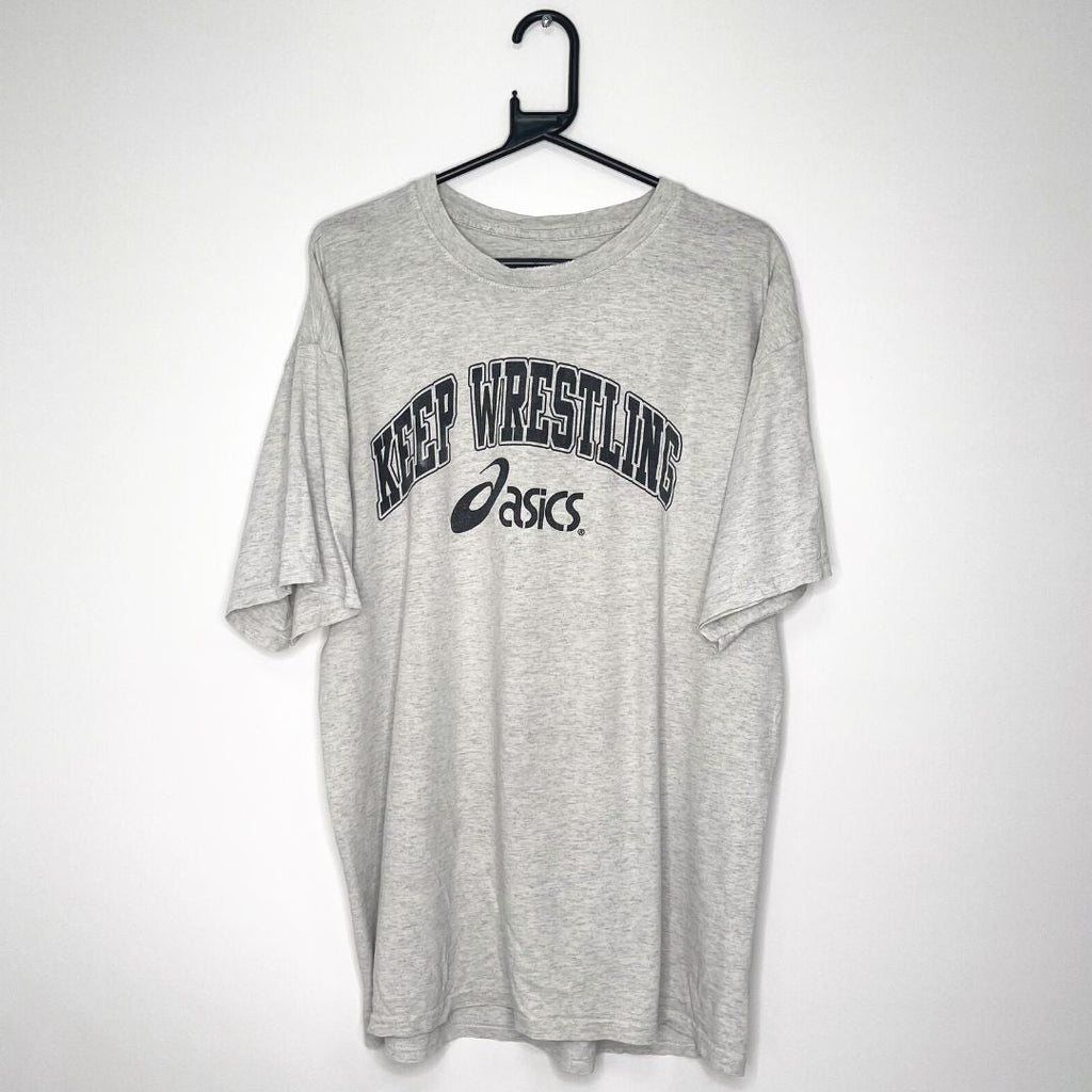 Asics Keep On Wrestling T Shirt - VintageVera