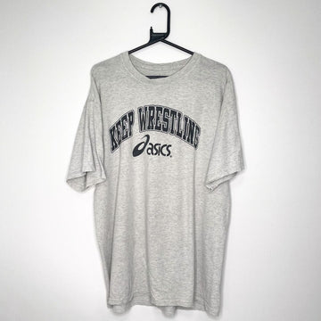 Asics Keep On Wrestling T Shirt - VintageVera