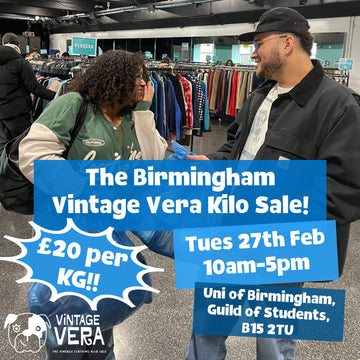 Birmingham- Vintage Kilo Sale! 27th February - VintageVera