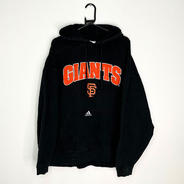 Black Adidas San Francisco Giants Hoodie - VintageVera