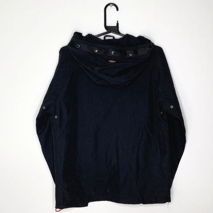 Black Dickies Popper Hood Coat - VintageVera