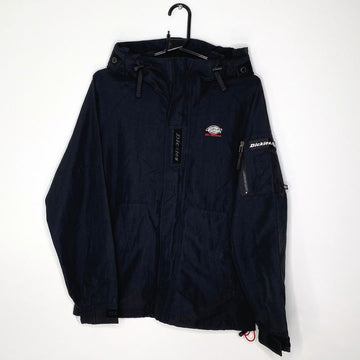 Black Dickies Popper Hood Coat - VintageVera