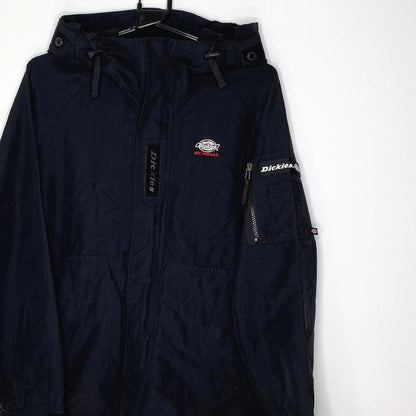Black Dickies Popper Hood Coat - VintageVera