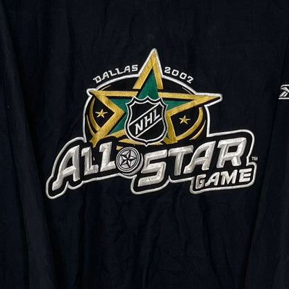 Black NHL Allstars 2007 Reebok Track Jacket - VintageVera