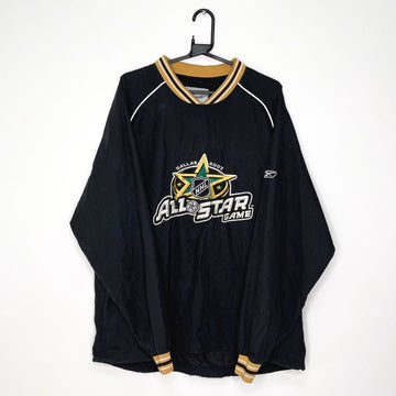 Black NHL Allstars 2007 Reebok Track Jacket - VintageVera