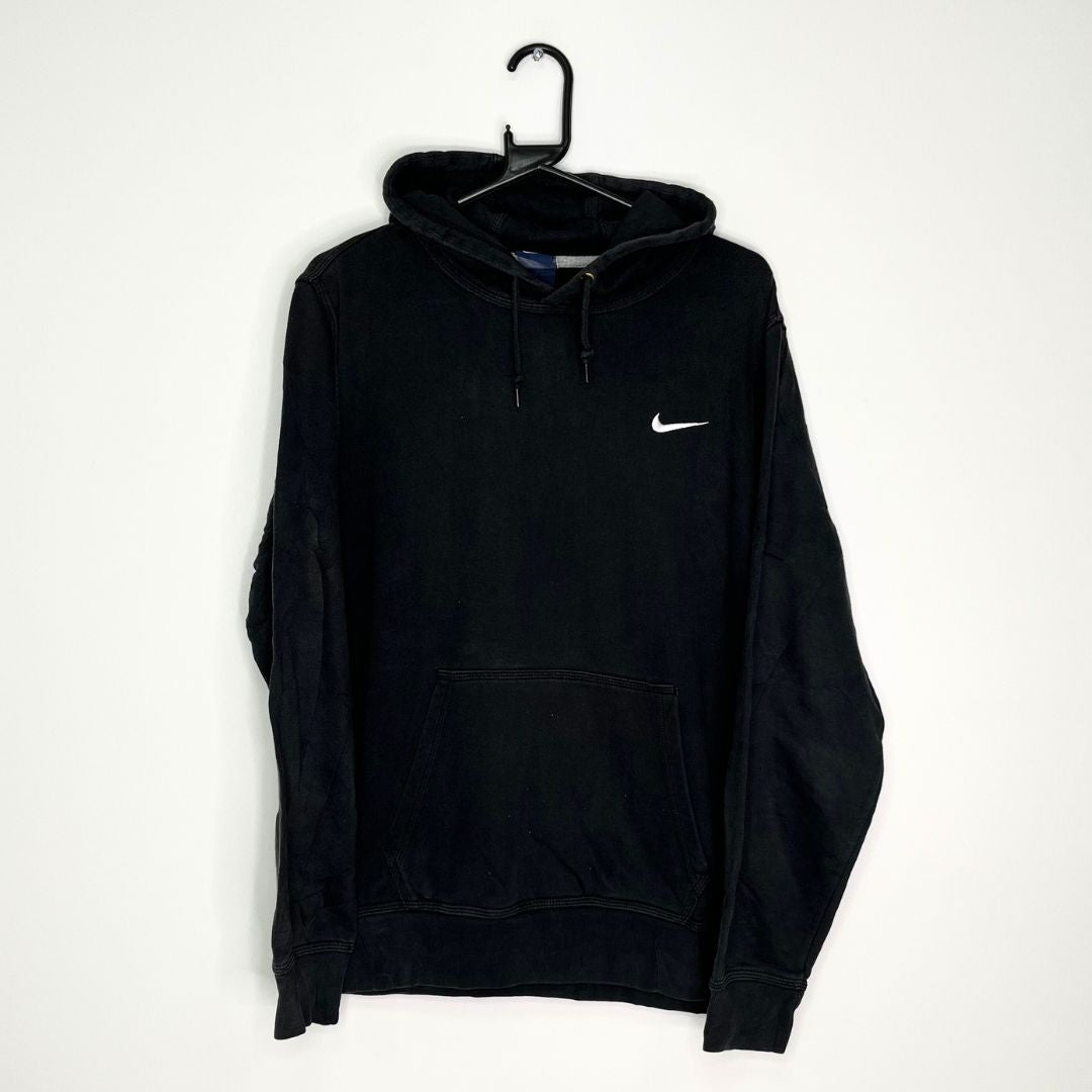 Black Nike Pull-over Hoodie - VintageVera