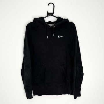 Black Nike Pull-over Hoodie "S" - VintageVera