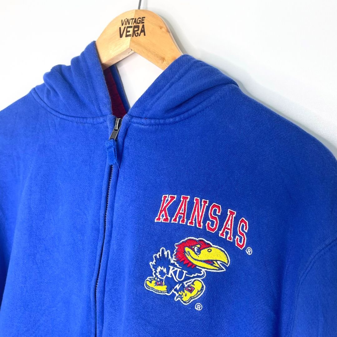 Blue Kansas Hoodie - VintageVera