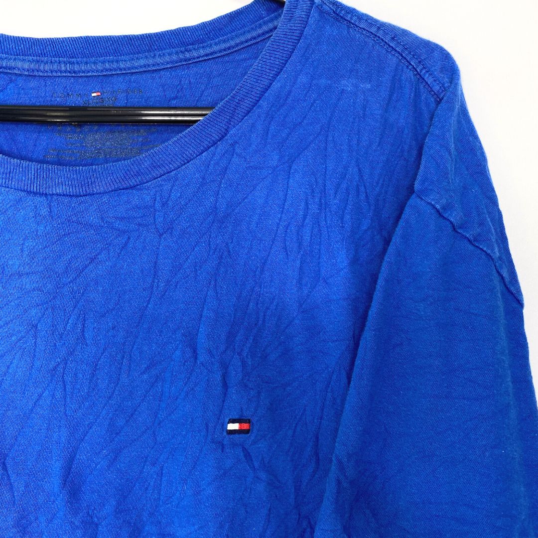 Blue Tommy Hilfiger Little Logo T - VintageVera