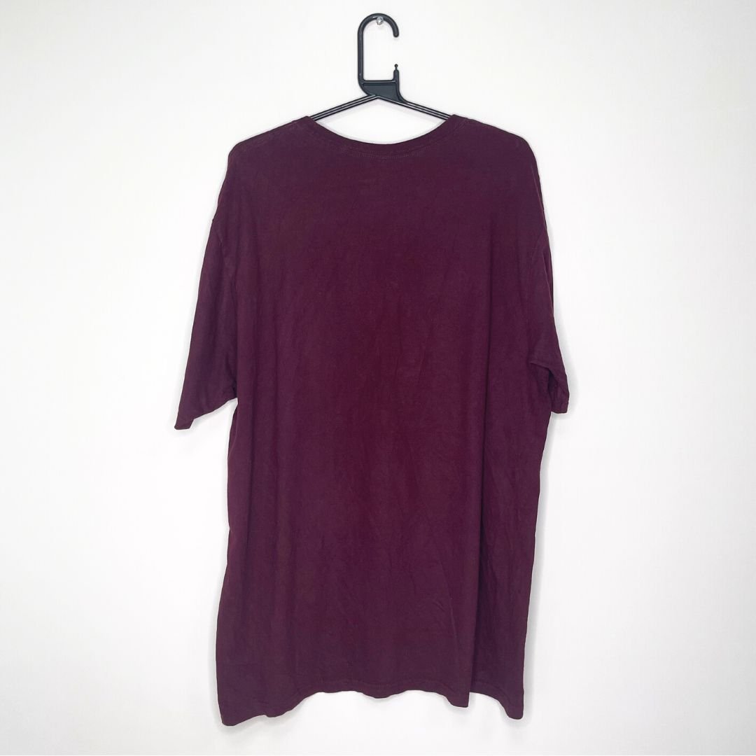 Burgundy Purple Adidas Graphic T - VintageVera