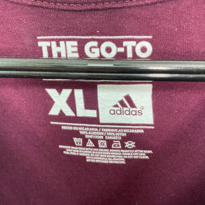 Burgundy Purple Adidas Graphic T - VintageVera