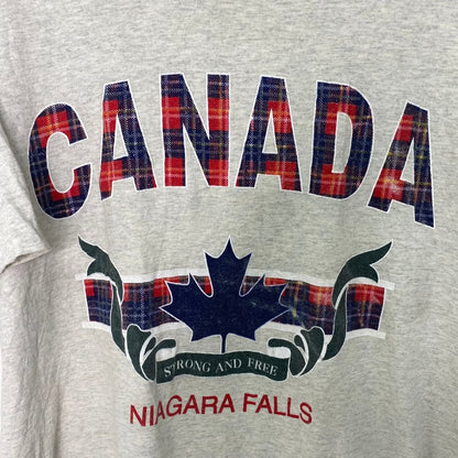 Canada Niagra Fals Grey Graphic T - VintageVera