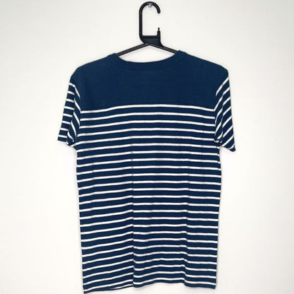 Champion Blue Striped T Shirt - VintageVera