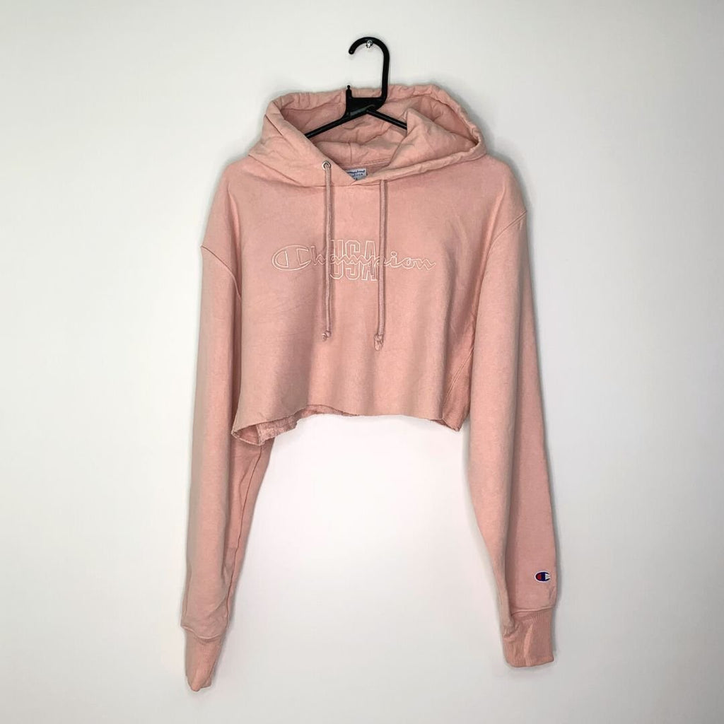 Champion Cropped Hoody - VintageVera