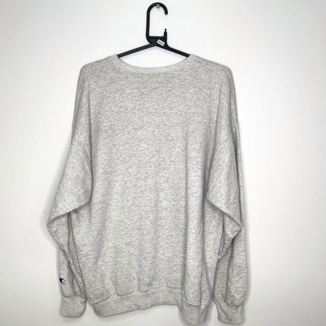 Champion Geneva Baseball Grey Sweatshirt - VintageVera