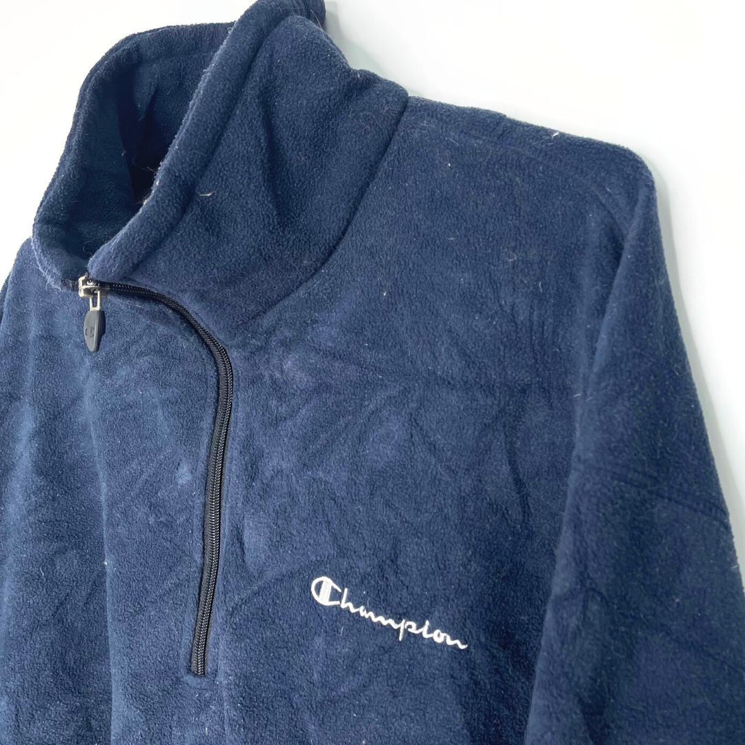 Champion Navy Fleece - VintageVera