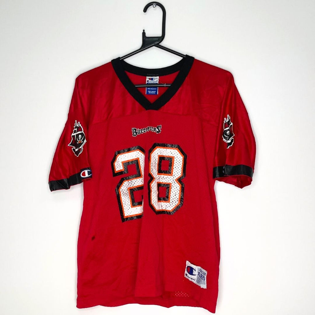 Champion Red 28 Dunn Jersey - VintageVera