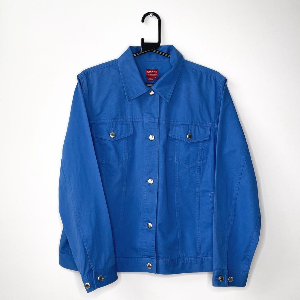 Chaps Blue Denim Jacket - VintageVera