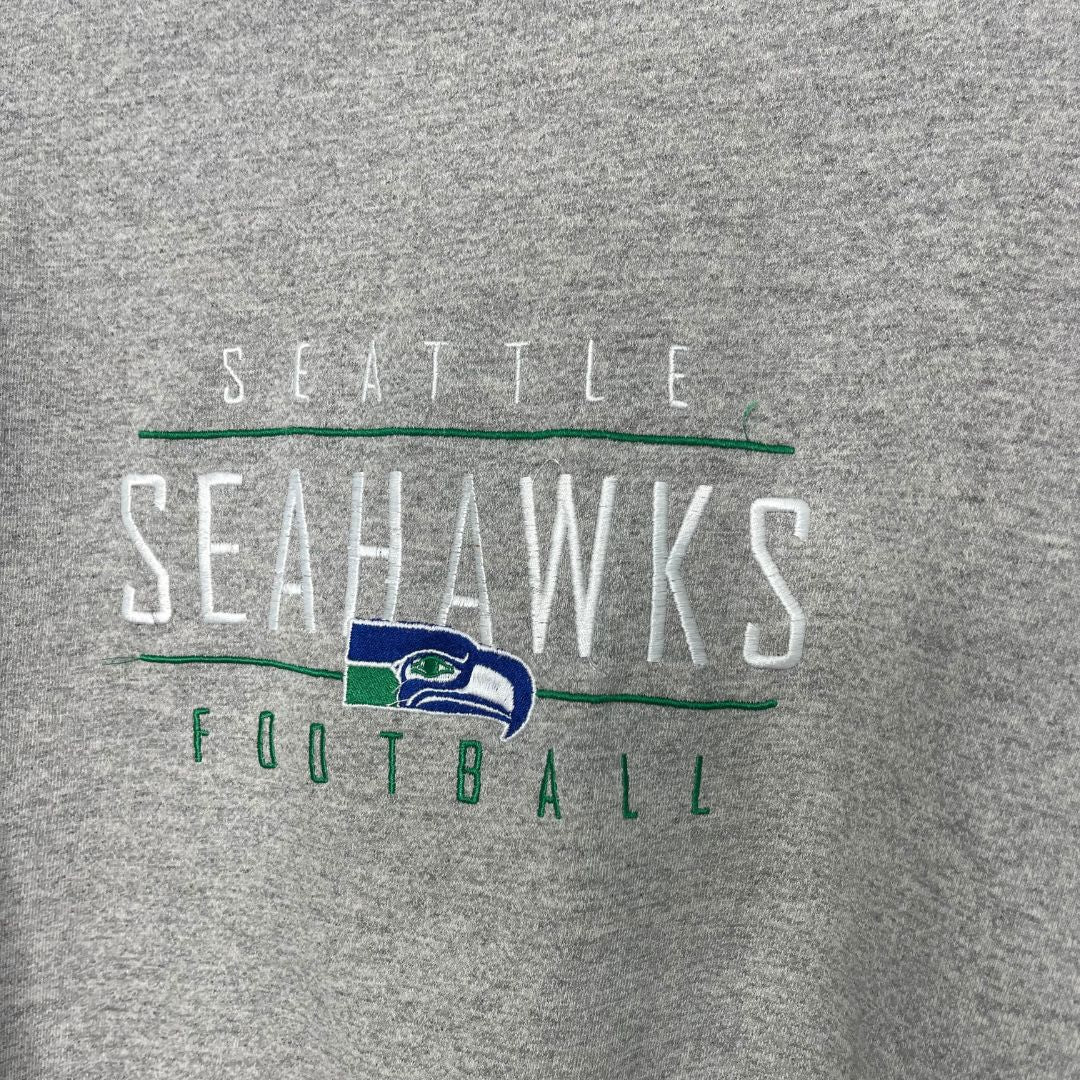 Cheetah Seattle Seahawks Grey Sweatshirt - VintageVera