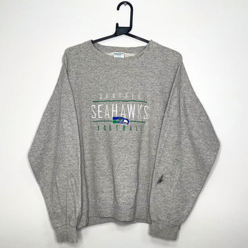 Cheetah Seattle Seahawks Grey Sweatshirt - VintageVera