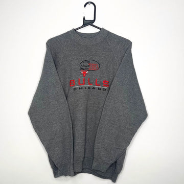 Chicago Bulls Grey Sweatshirt - VintageVera
