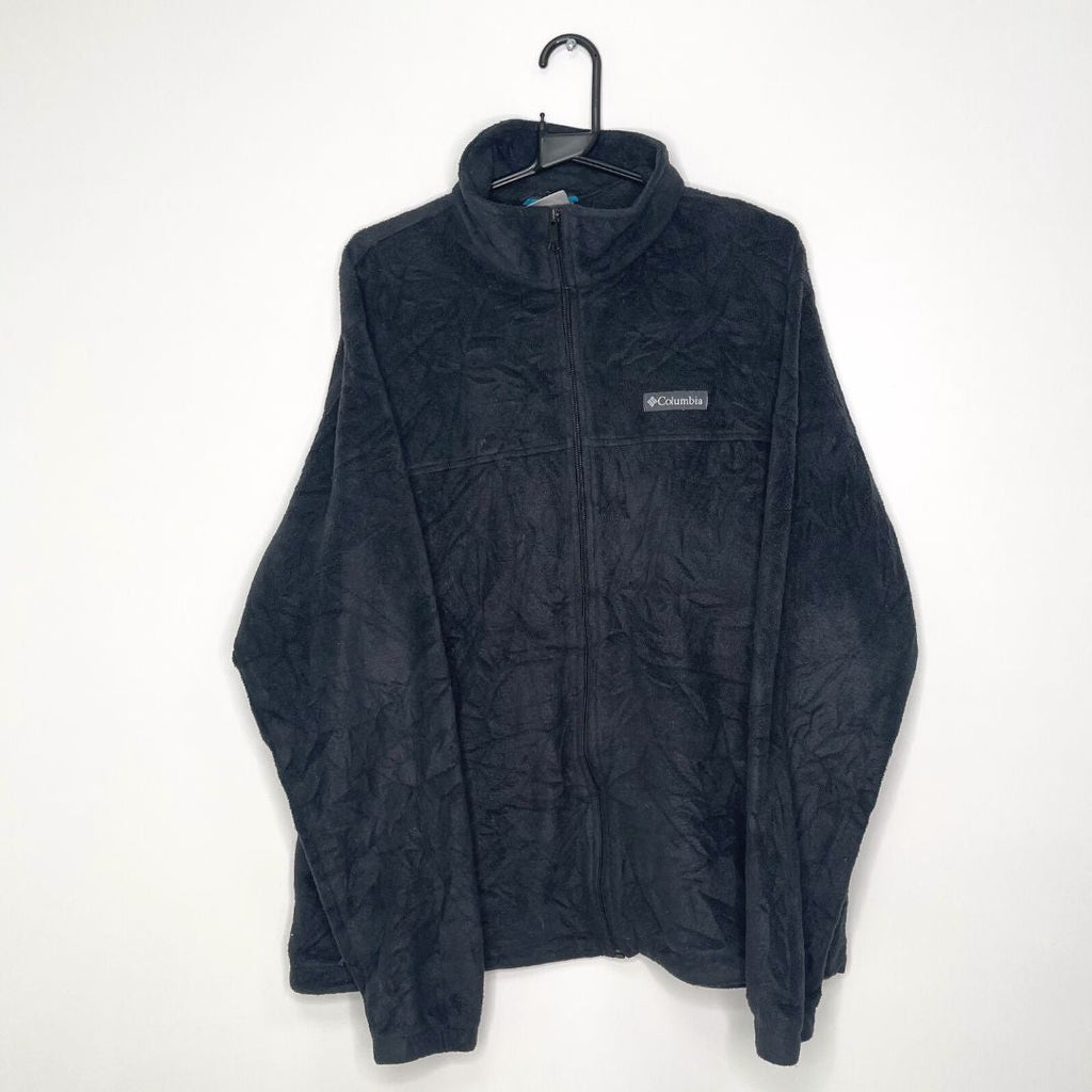 Columbia Black Zip Fleece - VintageVera