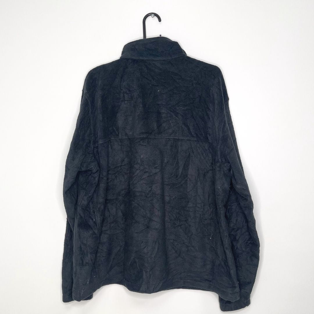 Columbia Black Zip Fleece - VintageVera