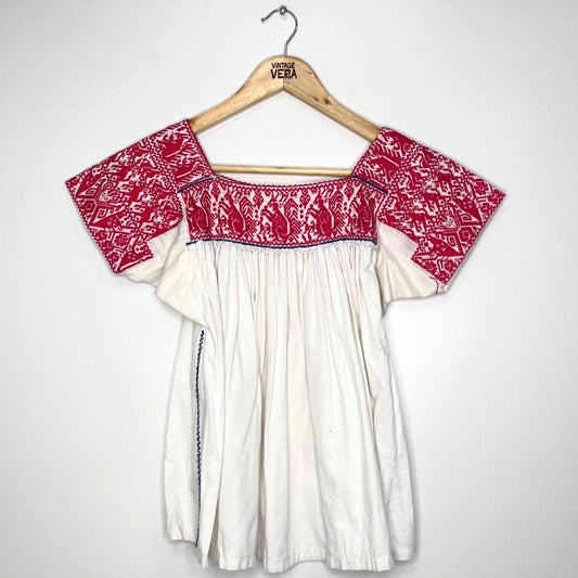 Cream 'Pettycoat' Style Smock - VintageVera
