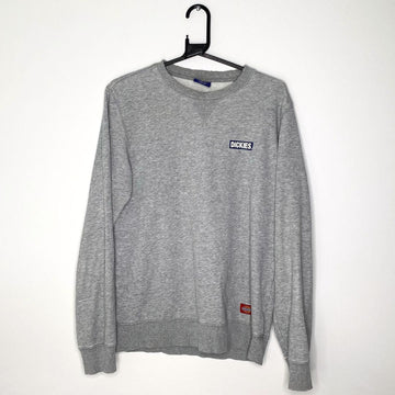 Dickie's Grey Small Logo Sweatshirt - VintageVera