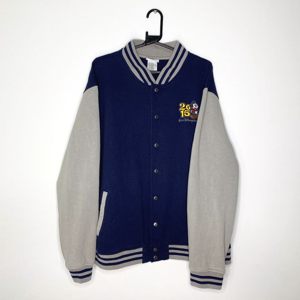 Disney 2015 Embroidered Bomber Jacket - VintageVera