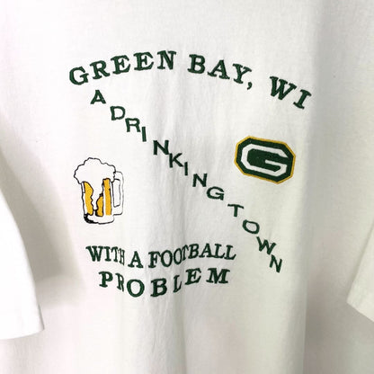 Greenbay Embroidered T Shirt - VintageVera