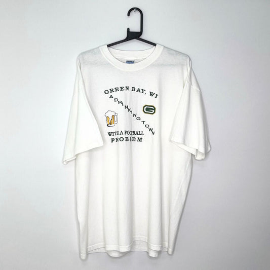 Greenbay Embroidered T Shirt - VintageVera