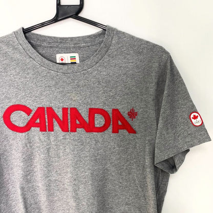 Grey Canada Olympic T - VintageVera