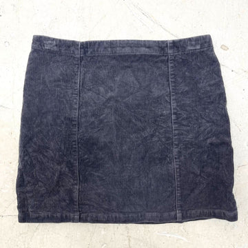 Grey Cord Skirt - VintageVera