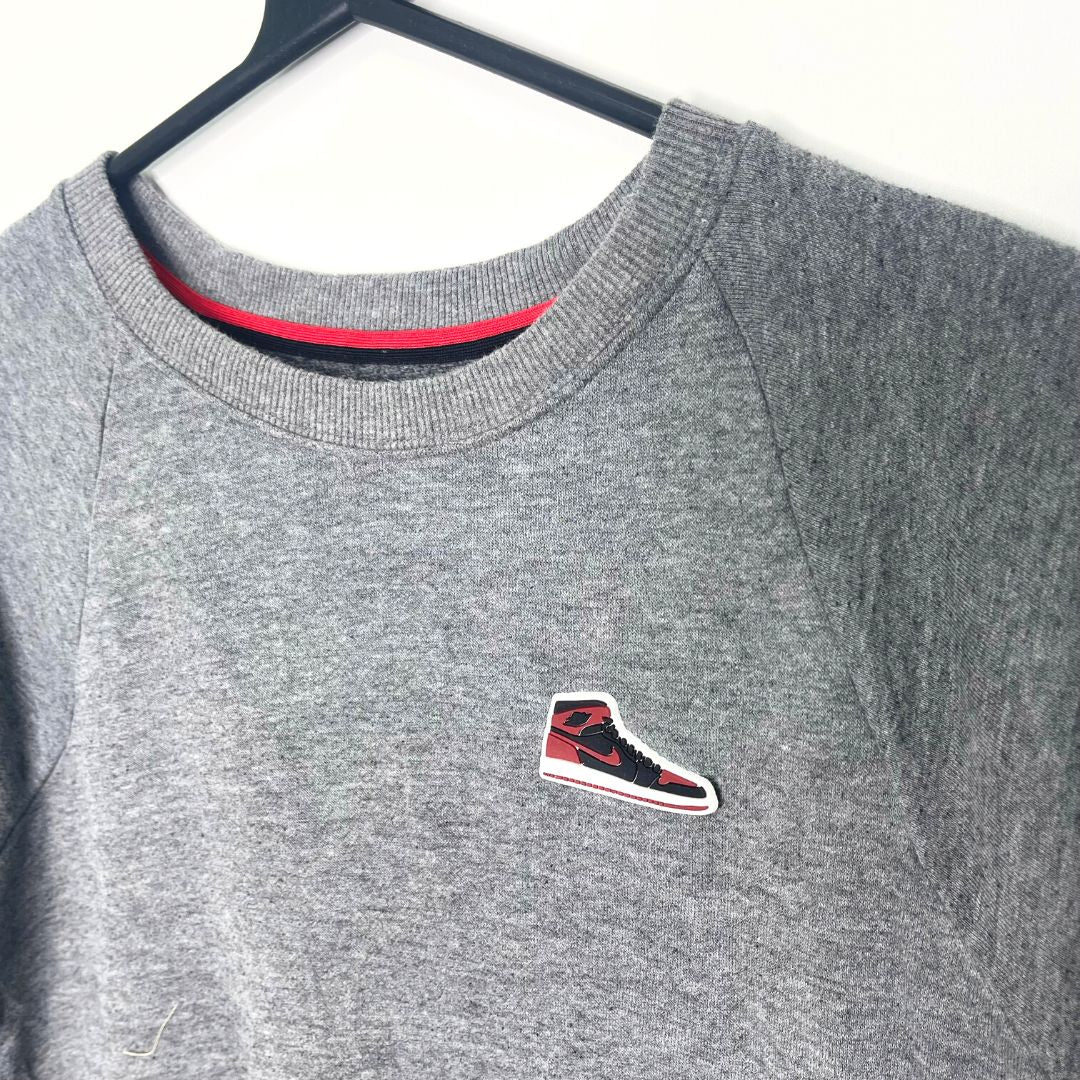 Grey Jordan Sweatshirt - VintageVera