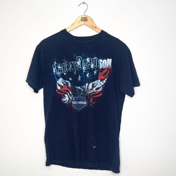 Harley Davidson Navy T-Shirt - VintageVera