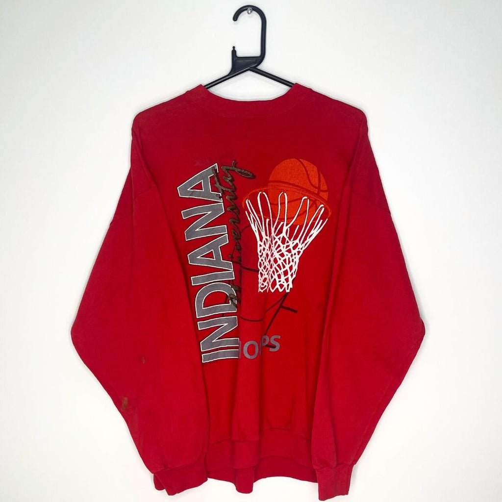 Indiana Hoops Red Sweatshirt - VintageVera