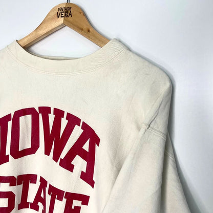 IOWA State Cream Sweatshirt - VintageVera