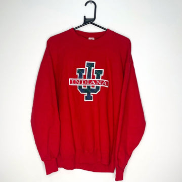 Jerzees Red Indiana Sweatshirt - VintageVera